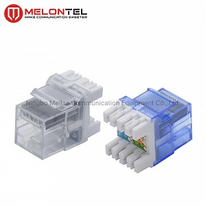 [Hot Item] 110IDC 180 Degree RJ45 CAT6 Keystone Jack