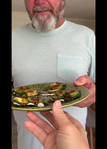 Me coaxing my husband...to eat healthier food! | Caroline