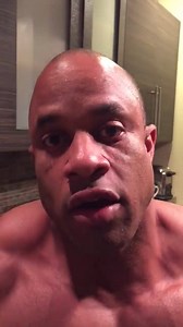 When organic fish goes wrong! Who needs the extra protein?!But after stomach turning nausea I sucked it up ate chicken and left for cardio! #stayingfocused #worms | Victor Martinez