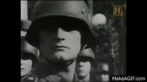 Horst-Wessel-Lied - Wehrmacht Marching to Anthem of Nazi Germany on Make a GIF