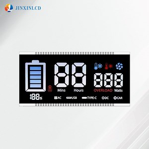 [Hot Item] Low-Cost Tn Stn FSTN 7 Segment Digit Va LCD Display Module for Power Bank Battery Level Display