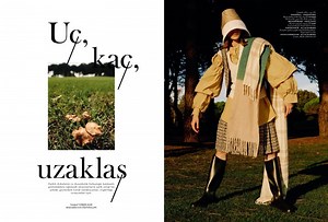 Uc, Kac, Uzaklas (Vogue Turkey)