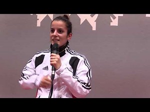 Interview to Duygu BUGUR of Germany - 2014 World Karate Championships | WORLD KARATE FEDERATION