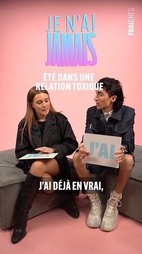 47K views · 24 reactions | Suite et fin de notre partie de #jenaijamais avec Lythan & Carla  Qui n'a jamais été dans une relation toxique franchement ?... Partie 3 #relationtoxique #jeu #relationship #amour | FRAICHES | Facebook