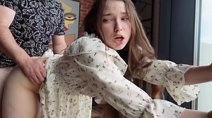 Unfaithful husband nails his wife's pretty best friend in this homemade