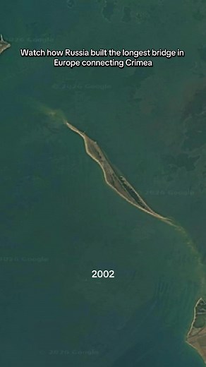 Completed in 2019, the Kerch Strait Bridge stretches 19 km across the Kerch Strait, linking mainland Russia to the annexed peninsula of Crimea. Built between 2016 and 2019, the combined road and rail crossing gave Moscow its first permanent land connection to Crimea, replacing the ferry routes that once carried most traffic across the strait. Since the start of the Russian invasion of Ukraine, the bridge has taken on major strategic importance. It serves as a key logistics corridor for moving tr