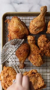 The Best Homemade Brined Fried Chicken Recipe Comment "RECIPE" and I'll send this recipe link directly to your inbox. Cheers! | Cooking with Cocktail Rings