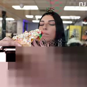 332K views · 407 reactions | Rainbow cake-stuffed pizza? Or would you rather opt for a cheesesteak-stuffed pizza, topped with disco fries? This N.J. pizza shop does it all! Who would you devour these slices with? | NJ.com | Facebook