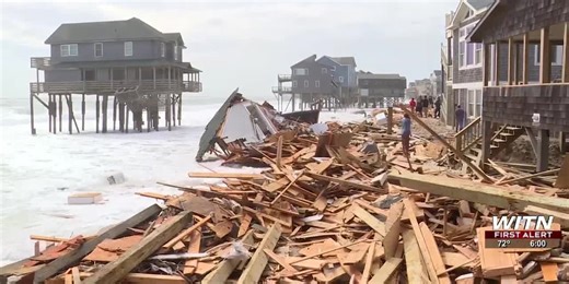 Imelda claims coastal homes