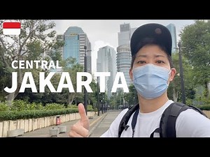 【インドネシア生活🇮🇩】ジャカルタの中心を歩く👟
