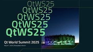Save the date! 📅 Qt World Summit returns May 6-7, 2025, LIVE from Munich! 🇩🇪 🥳 Qt World Summit is a convergence of pioneers in digital innovation. Experience premier keynotes, immerse yourself in the intricate details of Qt and Quality Assurance, and draw inspiration from the journeys of esteemed brands building the future of digital experiences with Qt. 📬 Join our mailing list for the latest QtWS25 updates and gain access to exclusive features: https://hubs.li/Q02wjFgX0 #QtWS25 #SoftwareDe