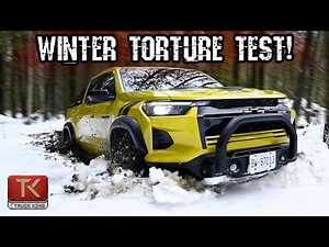 Brutal Off-Road Conditions! Can the Chevy Colorado ZR2 Make it through Ice, Mud & Water?