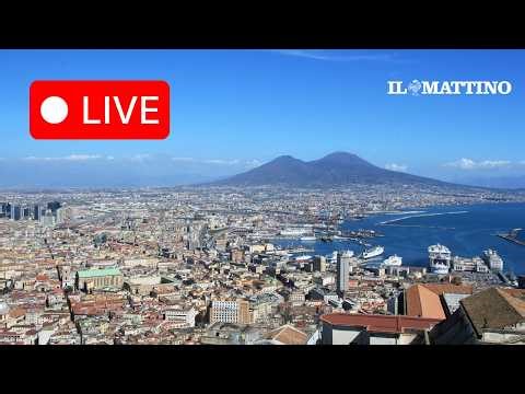 Napoli, webcam live sul Vesuvio e sulla città