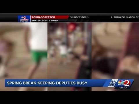 'Jumping out of cars, twerking in the street' Visitors describe chaotic spring break in Daytona B...