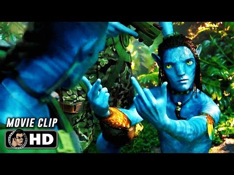 Quaritch Meets His Son Scene | AVATAR: THE WAY OF WATER (2022) Movie CLIP HD