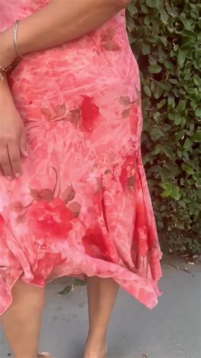 Vintage Pink Coral Asymmetrical Y2K Dress - Etsy