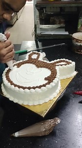 1.1K views · 704 reactions | Chocolate cream Mickey mouse cake  #facebookvideo #tadycake #birthdaycake #mickeymouse #viralreels | Tadycake Follow | Facebook