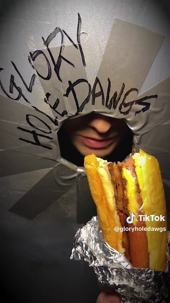 Taking @Five Guys down here at the ol #gloryhole 😈 a gorgeous #bacon cheese #hotdog #fyp #losangeles