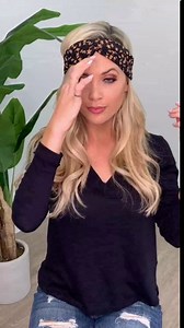 deladola Yoga Headbands Purple Criss Cross Hairband Running Elastic Hair Bands Knotted Stretchy Sport Head Bands for Women and Girls(4 pcs)