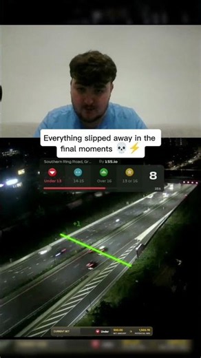 insane moment on traffic game 😨🚦