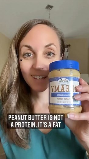 Peanut butter and nut butters are primarily fats not protein. They...