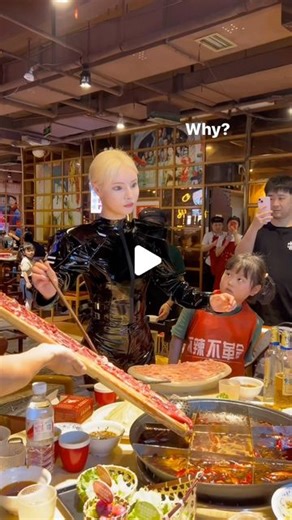 Memes by Michael on Instagram: "You eating with the robot waiter? - Credit: asian_technology__"