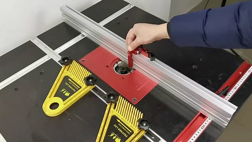 Hilitand Type-75 Miter Track Stop Alloy Steel T Slot Stop Accurate Length Limit Device Woodworking Tool