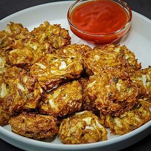 Crispy Cabbage Pakora Recipe | Corner Cooks