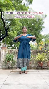2.7K views · 34 reactions | Online Kathak class for kids and adults Beginners and advanced level Group and individual session Whatsapp 6290799398 to know the details #onlinedanceclass #kathakdance #classicaldance #indiandance | Ghungroo by Zinia - Dance Academy | Facebook