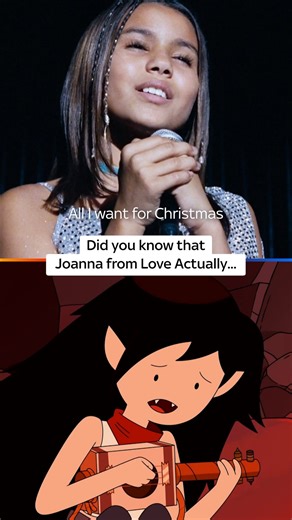 Can you believe the girl from Love Actually is Marceline from Adventure Time? | Sky TV