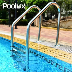 [Hot Item] Swimming Pool Accessories Easy Installation 2/3/4/5 Steps Stainless Steel Swimming Pool Ladder