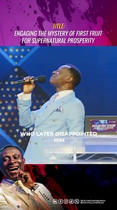 Understanding what First Fruit means #drkwadwobempah #ghanagospel #reelitfeelit #holyhillchapelag #supernaturalbreakfast | Dr. Kwadwo Bempah