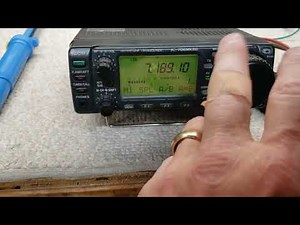 Icom IC-706MKIIG Startup Problem