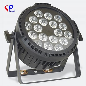 [Hot Item] Waterproof LED PAR 18*12W RGBW LED PAR Stage Lighting
