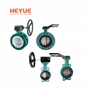 [Hot Item] Wafer/Flange/Lug Double Offset/Triple Offset Butterfly Type Industrial Valve