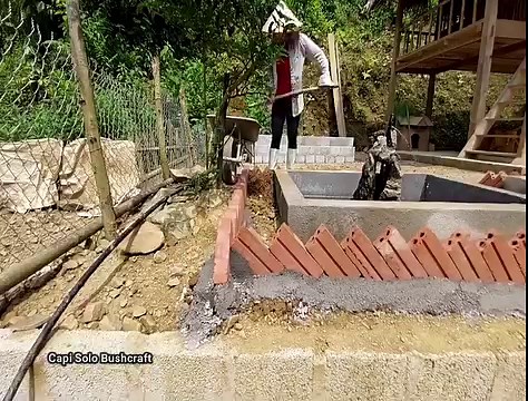 11K views · 517 reactions | Design and construction of fish tank with flowers around the aquarium - Complete tank, farm life | Capi Solo Bushcraft | Facebook