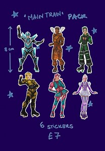 Starlight Express Stickers - Etsy UK