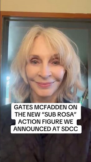 Gates McFadden on Beverly Crusher “Sub Rosa” Star Trek action figure