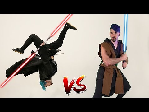 Jedi VS Sith In Real Life (Star Wars, Parkour, Lightsaber)