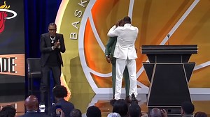 “We in the Hall of Fame, dawg!” - Dwyane Wade Invites His Father On Stage ♥ | Hoops Hub