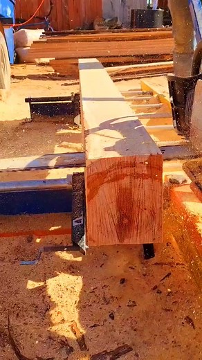 oak lumber made with a chainsaw! Norwood pm14 portamill with Neo-tec ns892v Stihl ms660 clone saw#wood #woodworking #handmade #design #art #interiordesign #nature #woodwork #homedecor | Mayden Davis