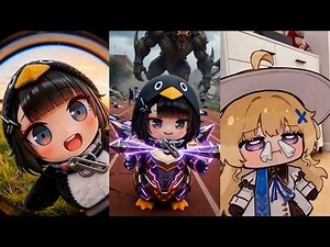 Adorable Baby Chibi Funny Moments 4 #cute #penguin #chibi #kawaii #adorable #cutevideo #penguingirl