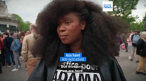 Hundreds gather in Paris to honour victim of fatal mosque attack