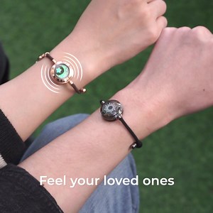 43 reactions · 15 shares | Stay connected to your loved one with totwoo smart bracelets ‍❤️‍‍❤️‍‍❤️‍ Tap your bracelet and watch as the other one lights up and vibrates, reinforcing the bond you share.  Every tap is a reminder of your love and commitment, enriching your relationship in a whole new way. Wear your love on your wrist with Totwoo smart bracelets from today. | Totwoo Smart Jewelry | Facebook
