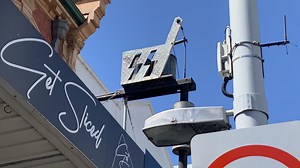 Council rips down evil Nazi sign on Hindley St