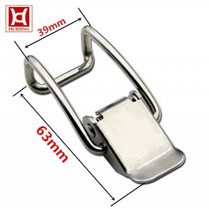 [Hot Item] Stainless Fastener Toggle Latch for Milk Pail Right Angle Latch Type Toggle Clamp Catch Latch