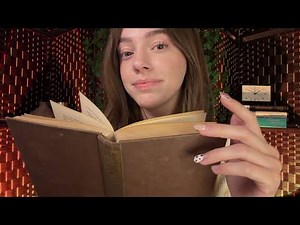 ASMR Cozy Library Roleplay📚Typing, Page Flipping, Whispered