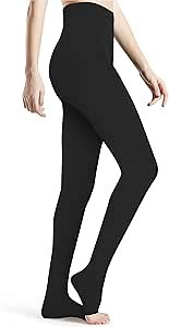 REYTID Medical Compression Pantyhose for Women Men Support Pantyhose Compression Stockings 20-30 mmHg Compression Stockings