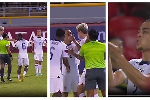 Walter López vive momento tenso con Sergiño Dest