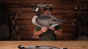 ⚠ NEW DECOY ALERT ⚠ Features of the Higdon Flats Magnum Canada Goose Motion Decoys: - Extra rigid 1300g corrugated plastic silhouettes - Silhouettes rotate 145º in even the slightest wind - Stake handles make these decoys easy to carry, easy to put out and easy to pick up - Heavy duty 2-piece motion stakes with "foot-stomp" design for hard or frozen ground | Rogers Sporting Goods